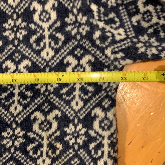 SQUAW VALLEY VINTAGE NORDIC WOOL ALPINE WINTER SKI SWEATER CARDIGAN - Picture 11 of 14